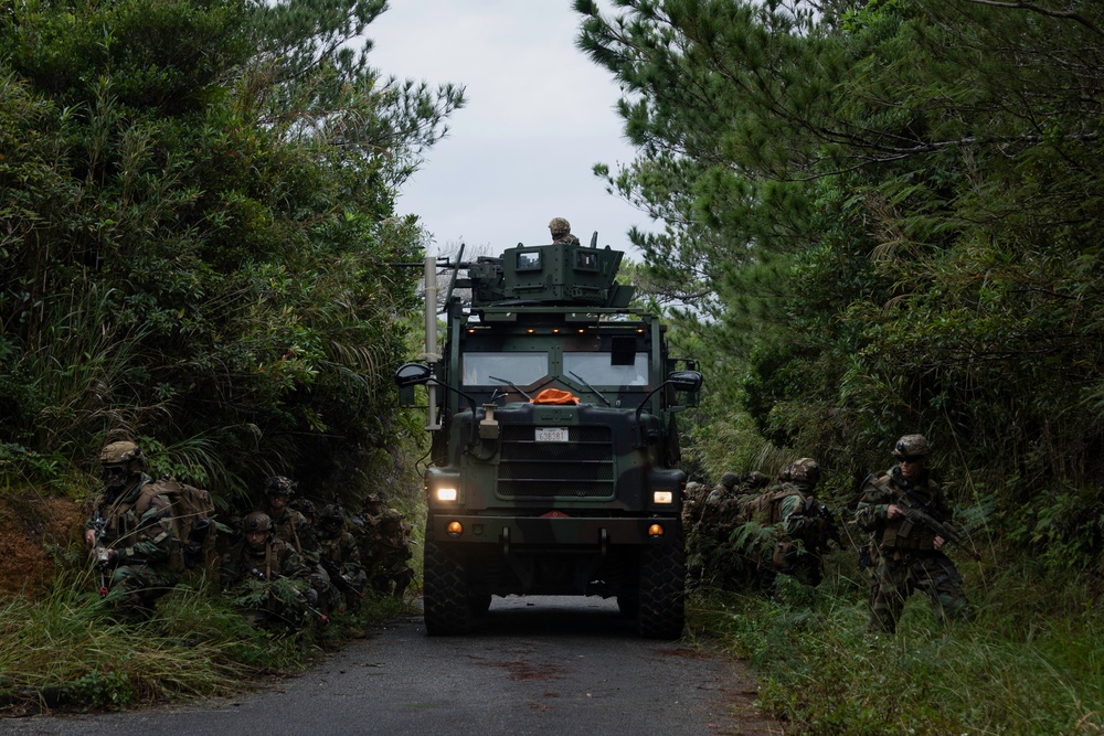 31st MEU | BLT 2/4 conducts motorized raid exercise