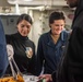 USS Ronald Reagan (CVN 76) serves Sunday brunch