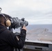 USS Ronald Reagan (CVN 76) Sailors navigate from the pilot house.