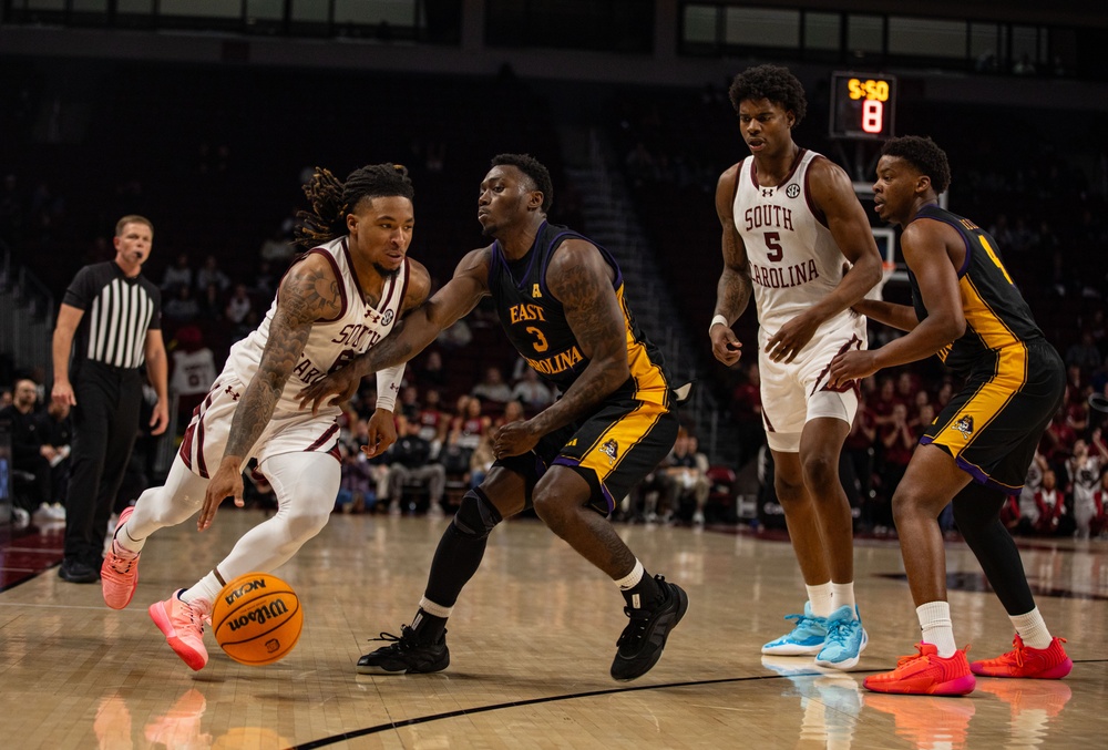 Military Appreciation Night at University of South Carolina