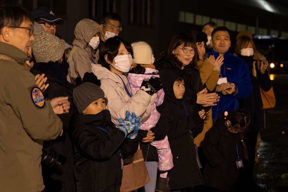 U.S. Marines showcase aircraft for Japanese locals during tour at Misawa Air Base