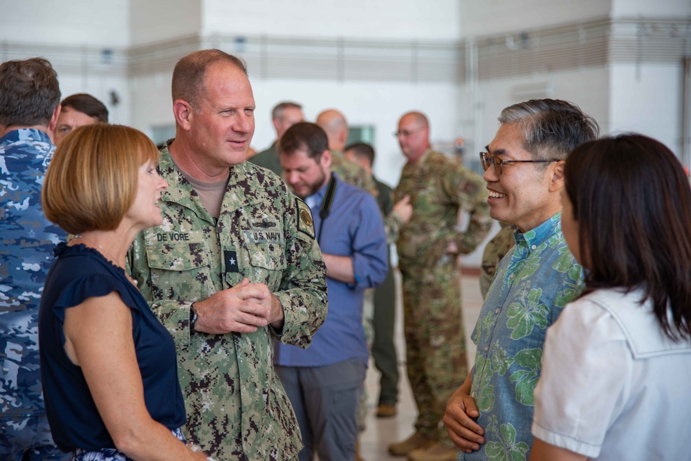 73rd Operation Christmas Drop Push Ceremony