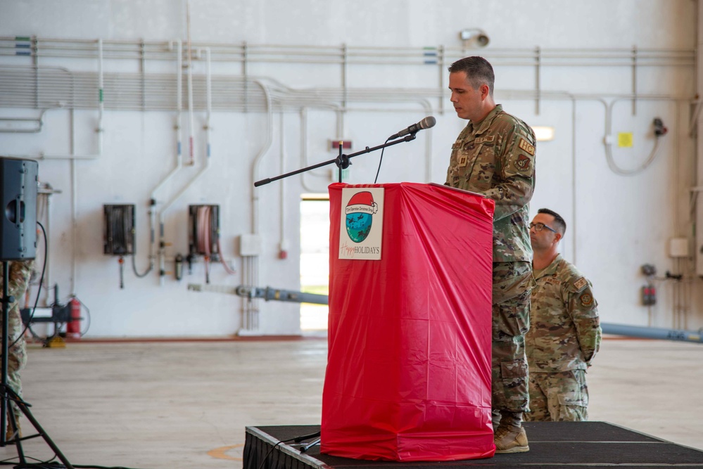 73rd Operation Christmas Drop Push Ceremony