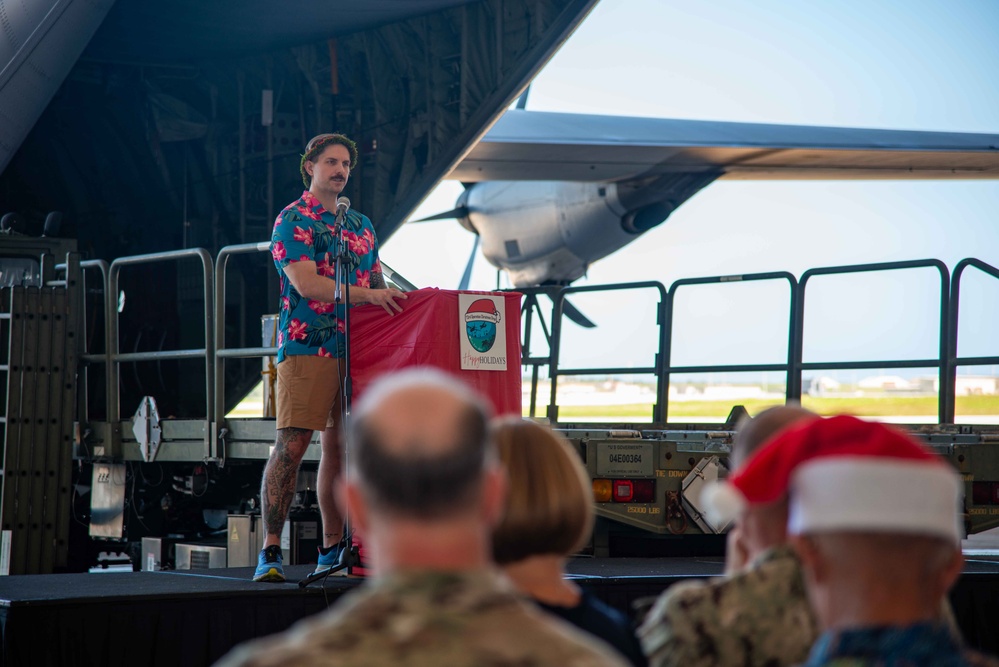 73rd Operation Christmas Drop Push Ceremony