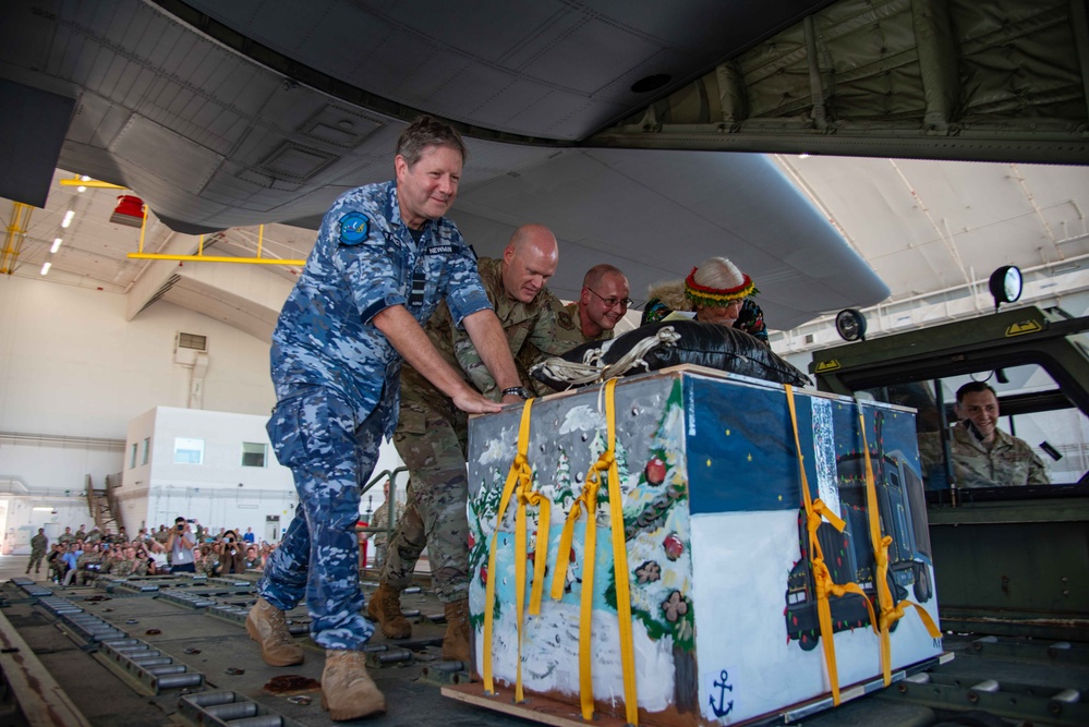 73rd Operation Christmas Drop Push Ceremony