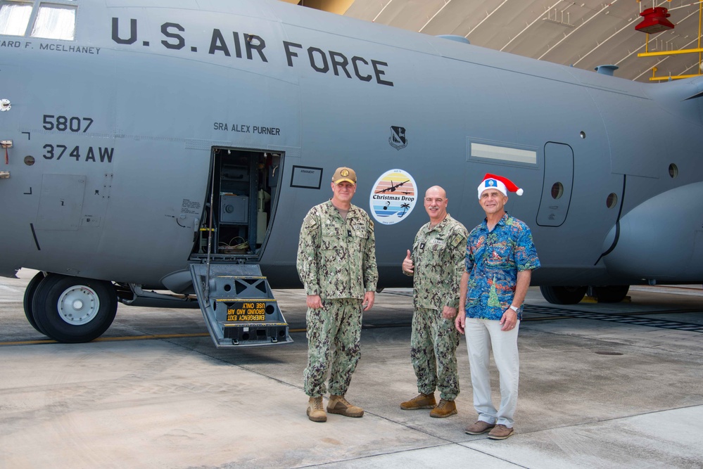 73rd Operation Christmas Drop Push Ceremony