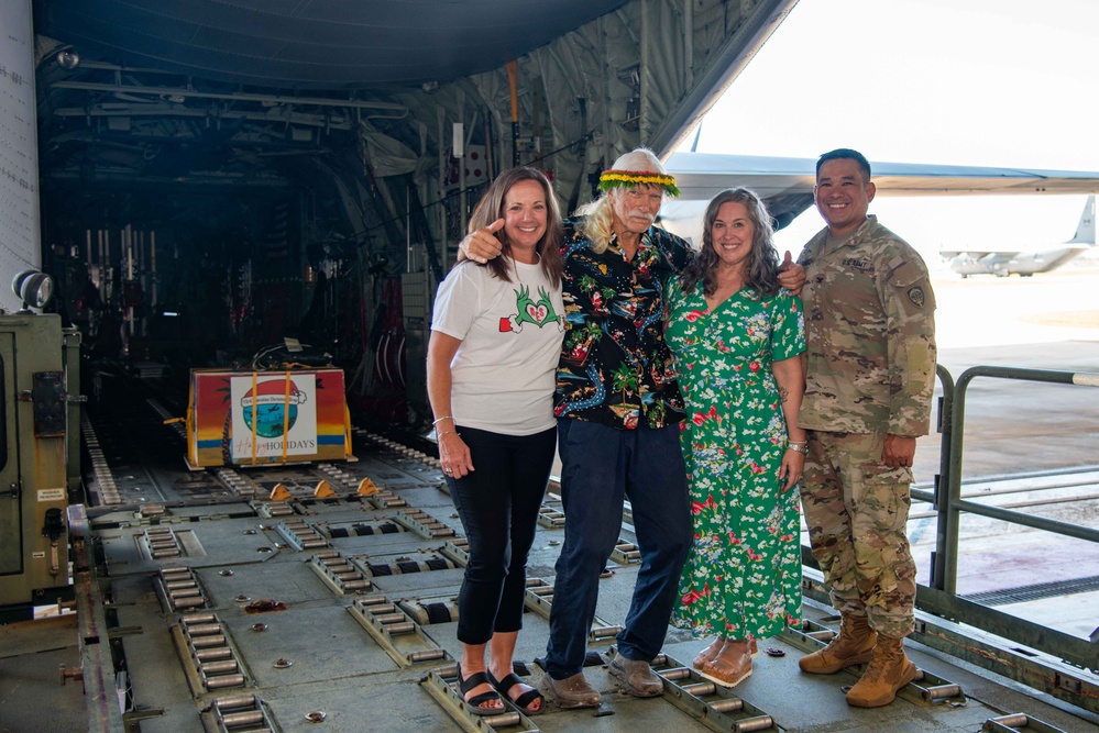 73rd Operation Christmas Drop Push Ceremony