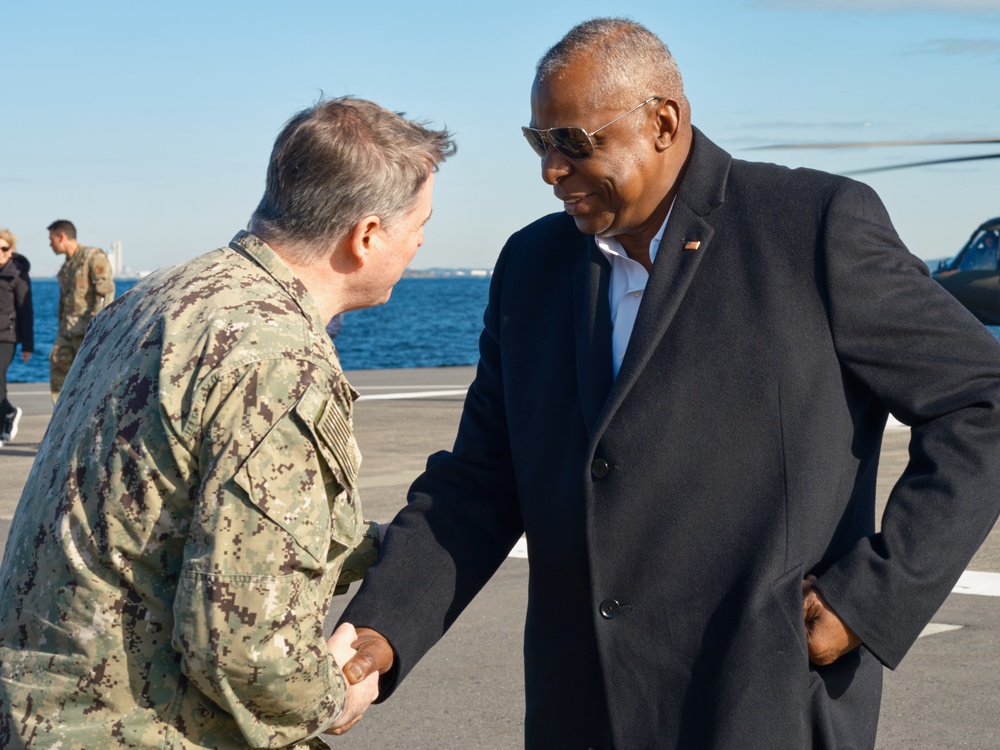 U.S. Secretary of Defense Lloyd J. Austin III Visits CFAY