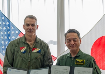 JMSDF Fleet Air Force, U.S. Navy’s Task Force 70 sign memorandum to increase bilateral electronic attack capability