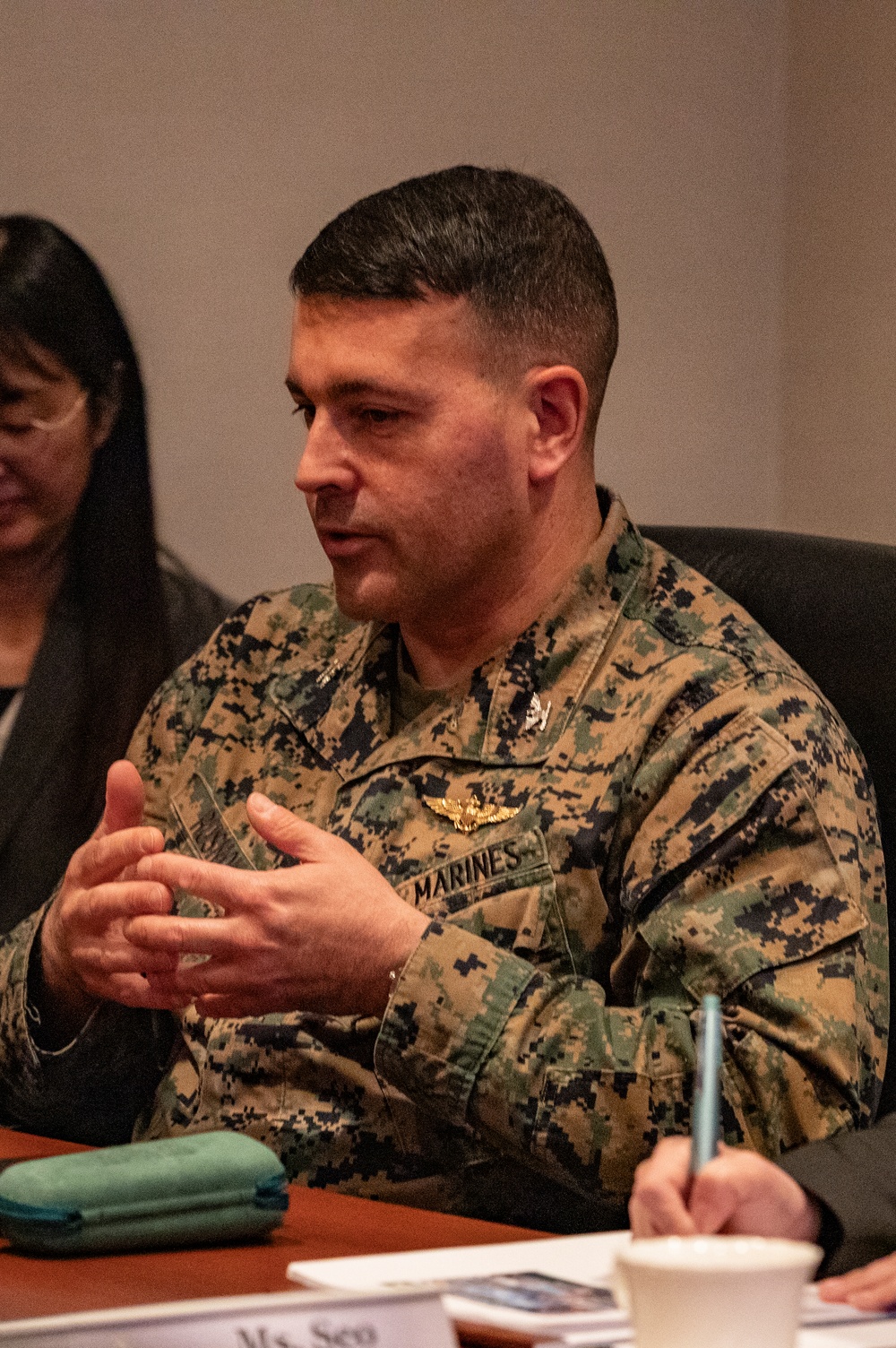 Fleet Air Wing 31 tours MCAS Iwakuni to discuss future capabilities involving combined operations