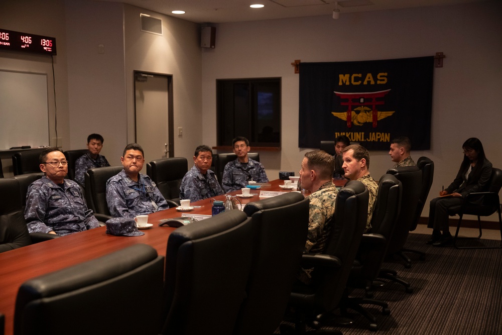 Fleet Air Wing 31 tours MCAS Iwakuni to discuss future capabilities involving combined operations