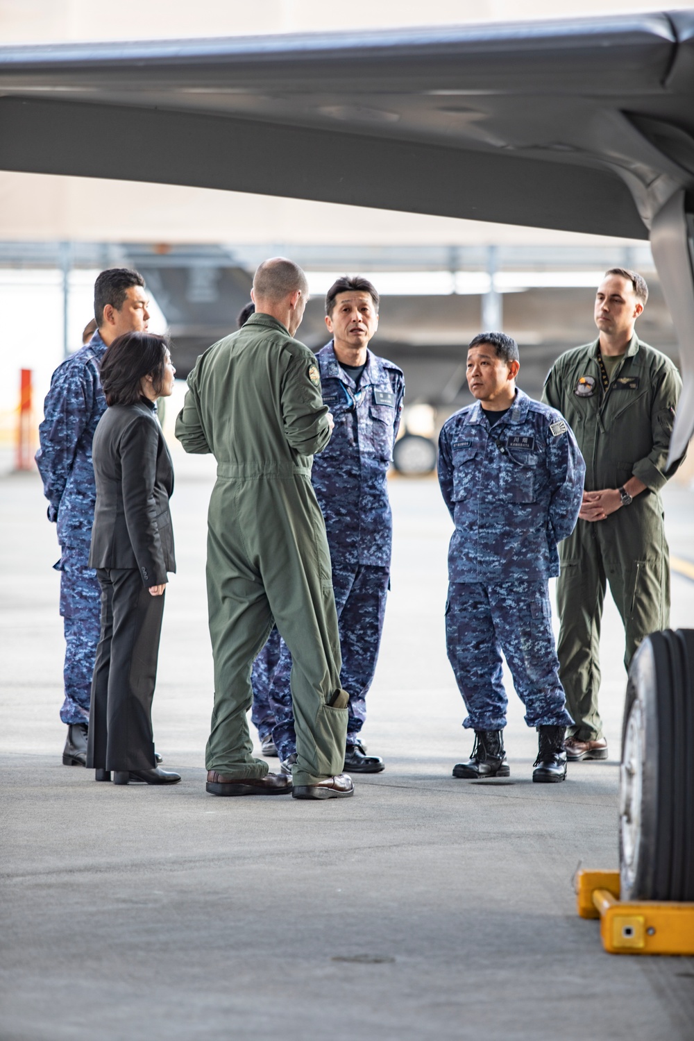 Fleet Air Wing 31 tours MCAS Iwakuni to discuss future capabilities involving combined operations