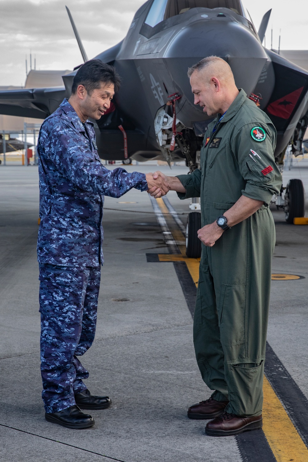 Fleet Air Wing 31 tours MCAS Iwakuni to discuss future capabilities involving combined operations