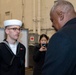 Secretary of Defense visits USS George Washington