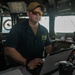 Lt. j.g. Josh Cupps Records Ship To Ship Communications