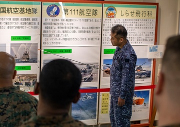 Forward-deployed Marines complete first local blended Expeditionary Warfare School seminar