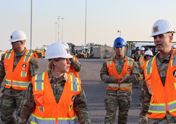 840th Soldiers Brief HQDA Deputy Chief of Staff for Logistics on Port Operations