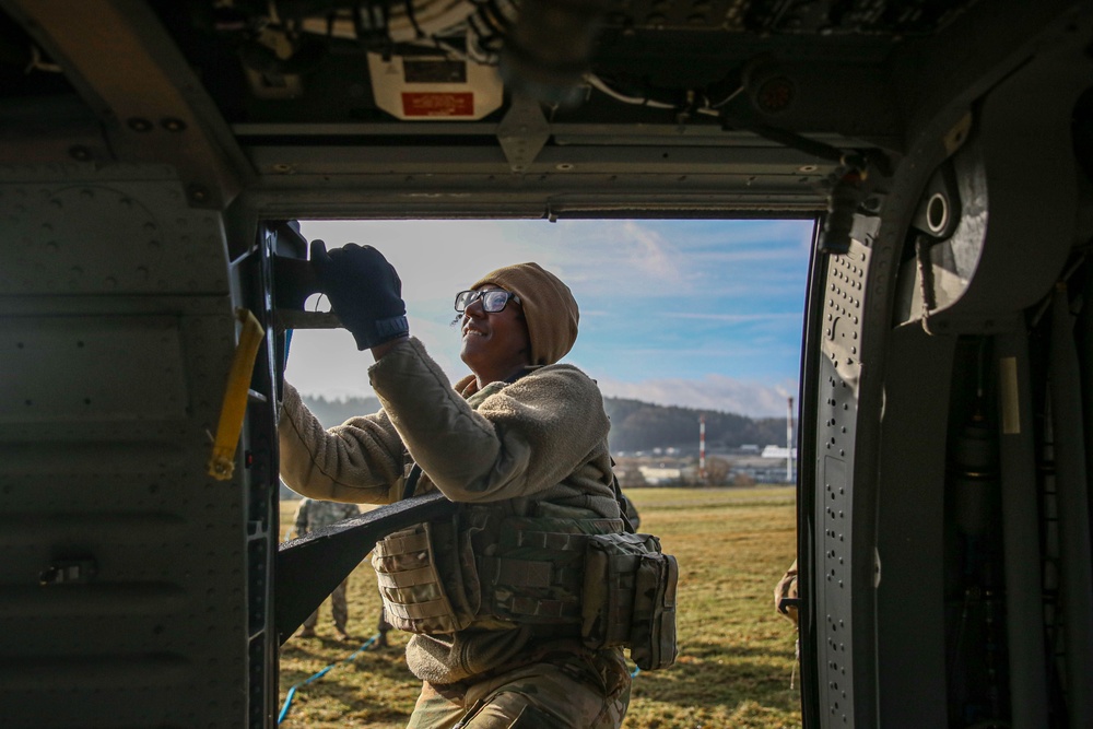 Downed Aircraft Recovery Training at the Hohenfels Training Area