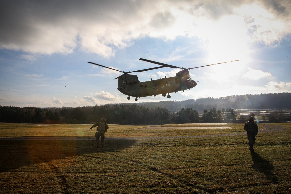 Downed Aircraft Recovery Training at the Hohenfels Training Area