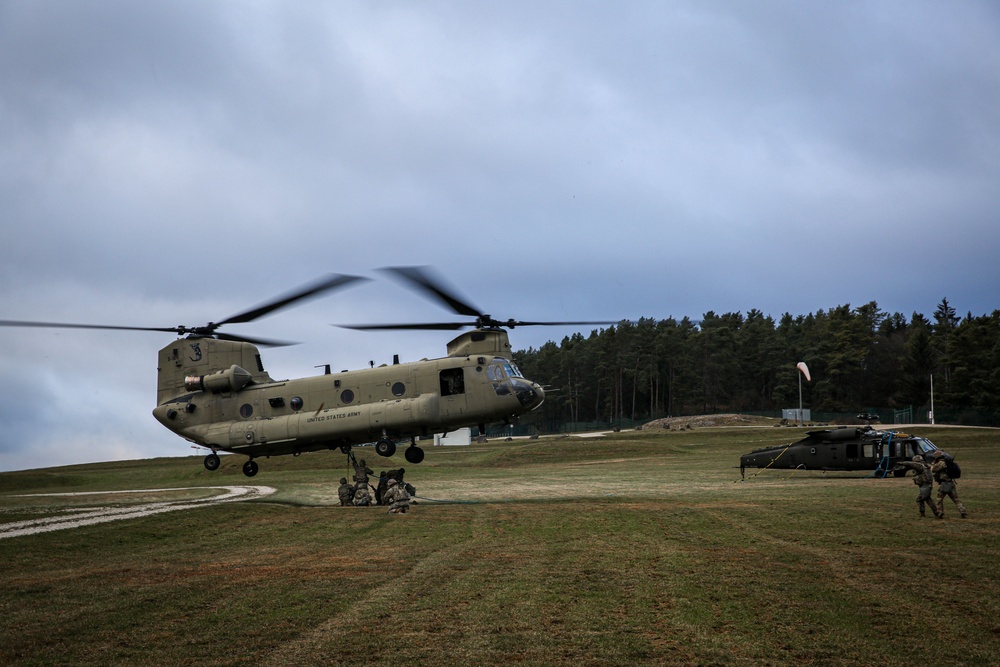 Downed Aircraft Recovery Training at the Hohenfels Training Area