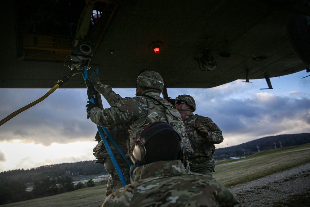 Downed Aircraft Recovery Training at the Hohenfels Training Area