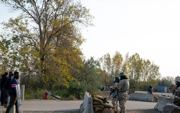 The 319th Reconnaissance Wing conducts Combat Readiness Exercise Agile Griffin