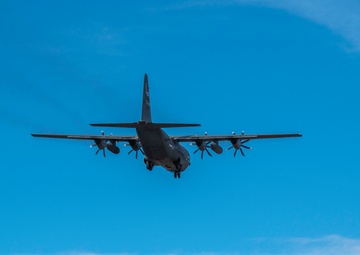 C-130 Hercules performs first-ever landing zone touch-and-go training at Grand Forks AFB
