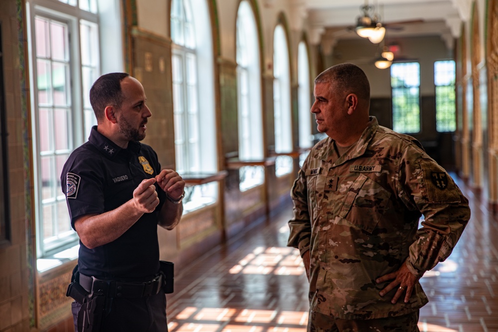 The Puerto Rico National Guard and the U.S. Customs and Border Protection Office (CBP) San Juan Field Office joins against drug trafficking