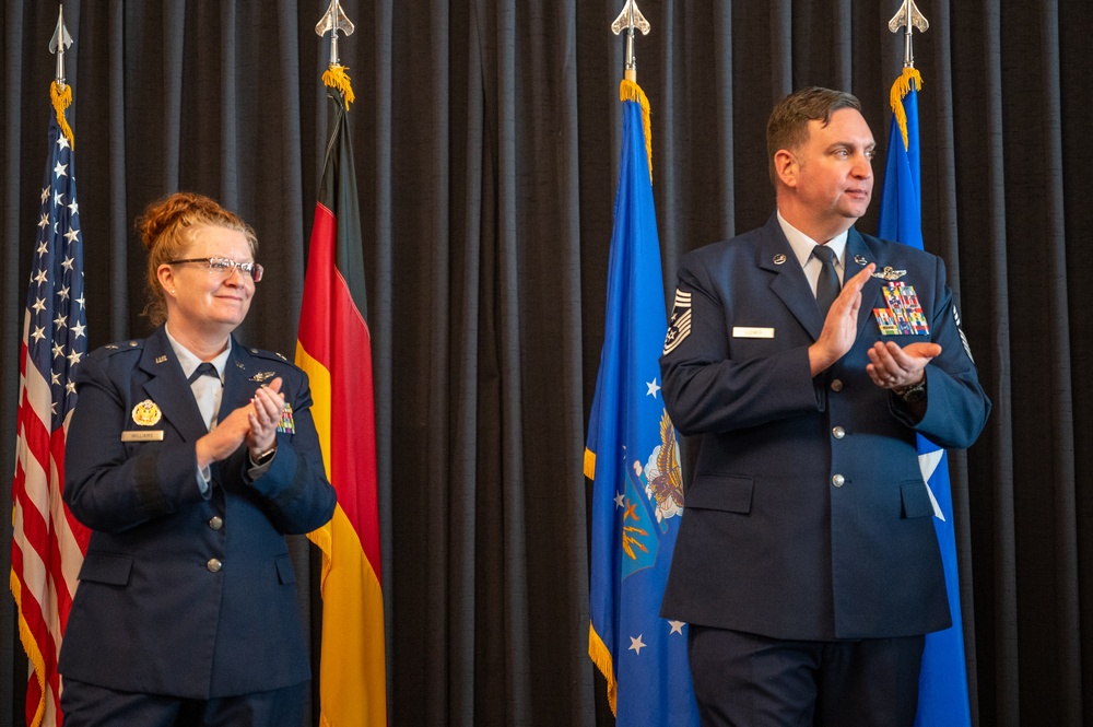 86 AW honors civilians in Length of Service ceremony