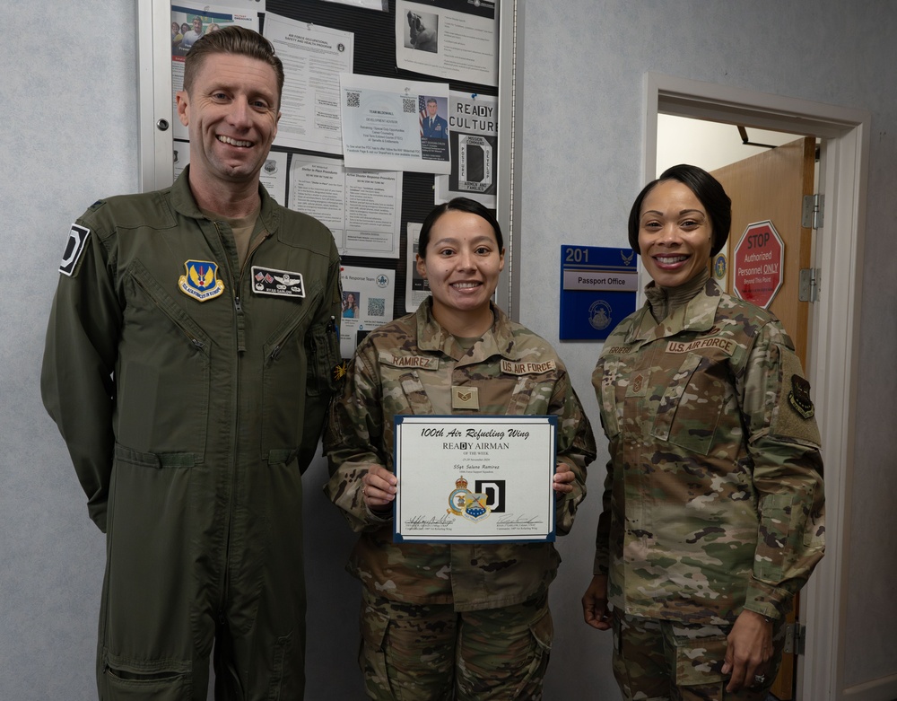 ReaDy Airman of the week: Staff Sgt. Selena Ramirez