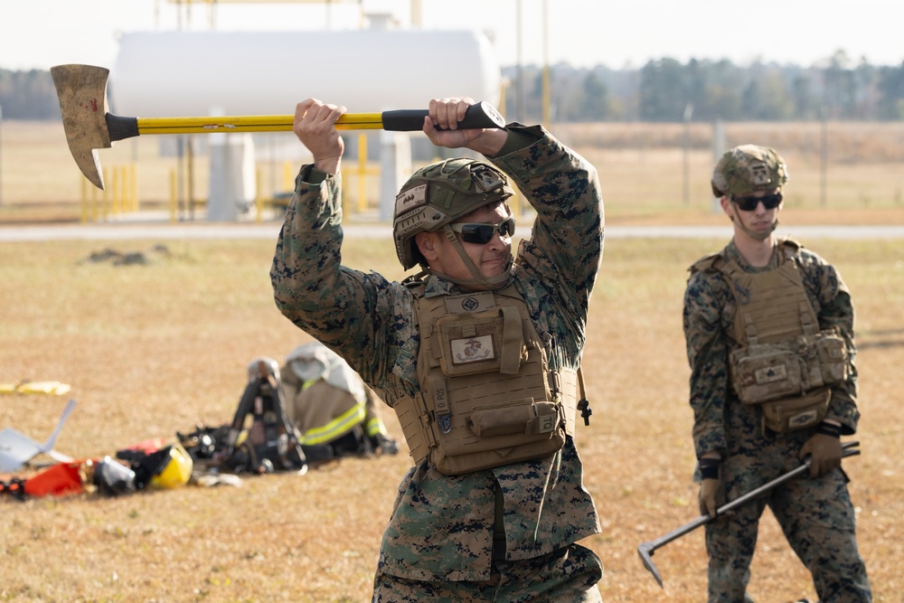 EOTG TRAP course visits MCAS New River