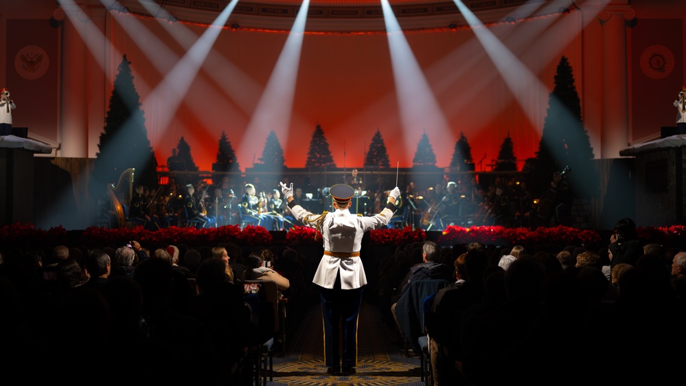 U.S. Army Military District of Washington hosts interagency partners at The U.S. Army Band &quot;Pershing’s Own&quot; holiday concert