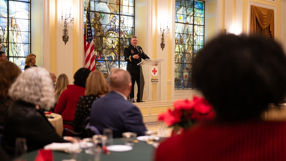 U.S. Army Military District of Washington hosts interagency partners at The U.S. Army Band &quot;Pershing’s Own&quot; holiday concert