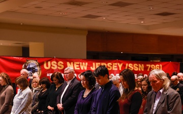 USS New Jersey Change of Command 2024