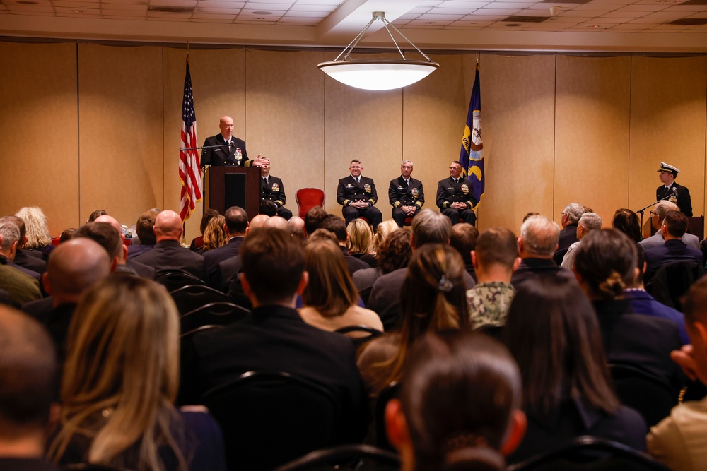 USS New Jersey Change of Command 2024