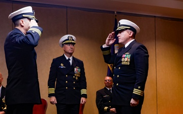 USS New Jersey Change of Command 2024