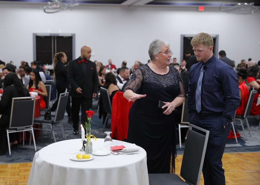 Families of the Fallen and Soldiers Share Special Bond during Illinois Army National Guard's St. Barbara's Day Ball