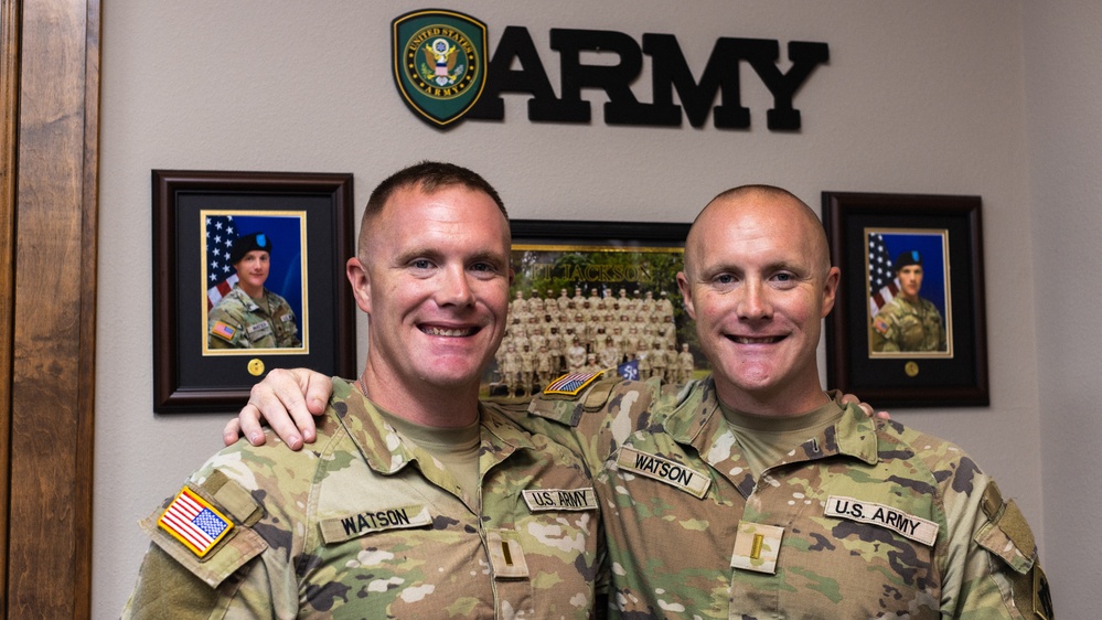 Brothers by Birth and Soldiers by Choice: Twins commission together in OKGuard