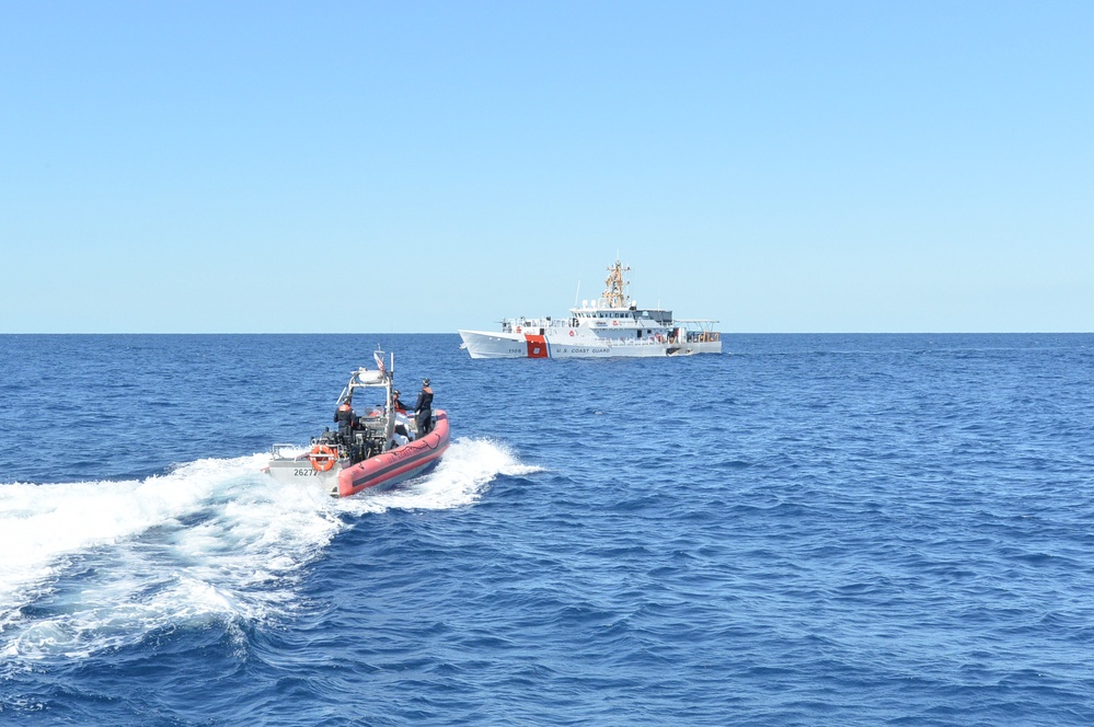 Coast Guard Cutter Alert conducts migrant interdiction operations