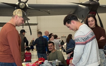 317 AW brings the holidays to Dyess during Santa on a Herc