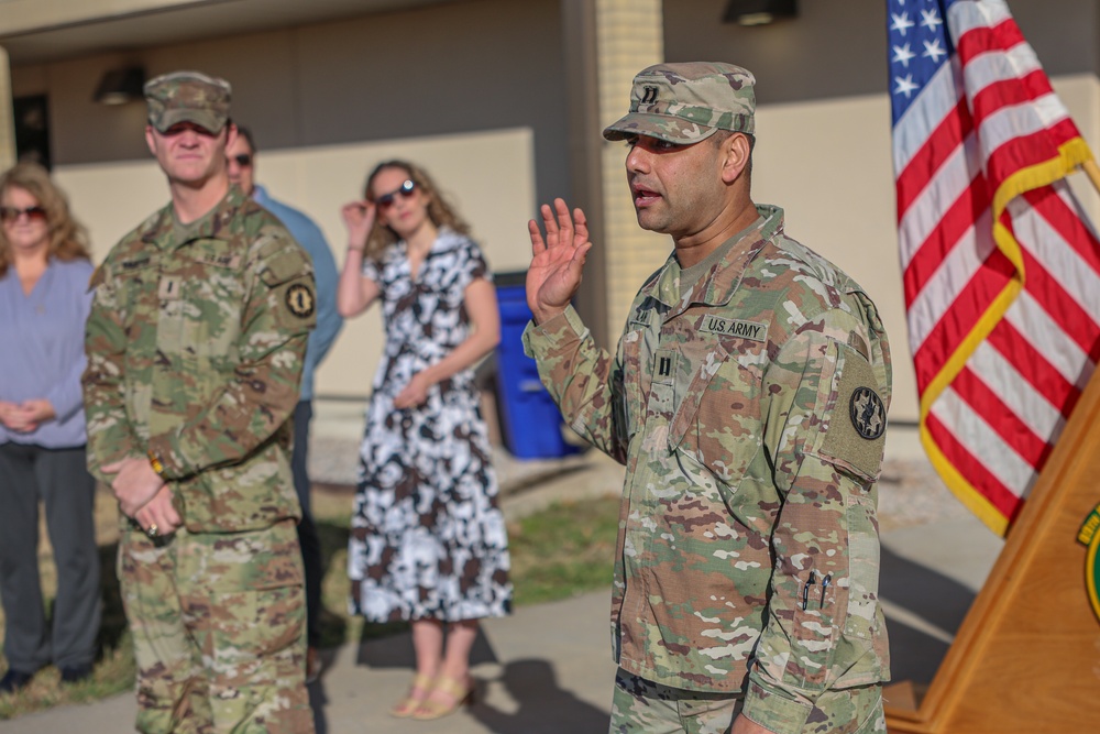 1st Lt. Chris Harper Promotion Ceremony