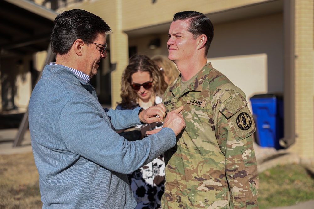 1st Lt. Chris Harper Promotion Ceremony