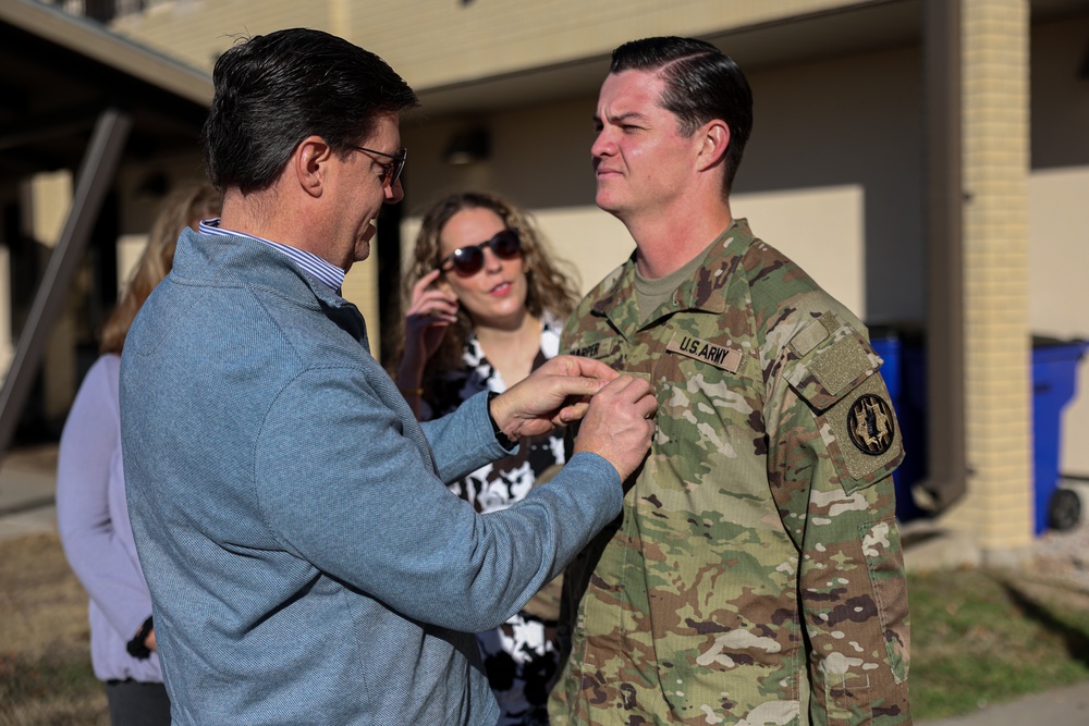 1st Lt. Chris Harper Promotion Ceremony