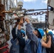 Replenishment-at-Sea Aboard the USS Cole