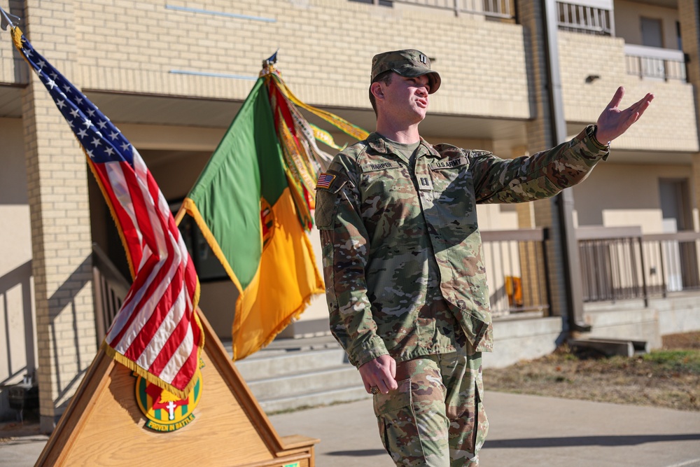 1st Lt. Chris Harper Promotion Ceremony