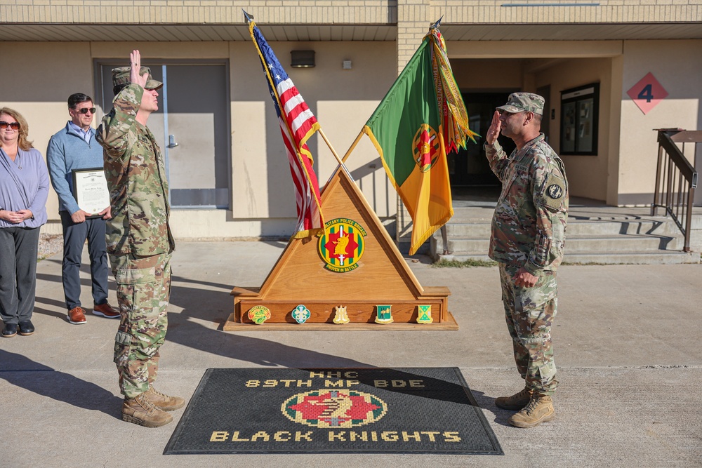 1st Lt. Chris Harper Promotion Ceremony