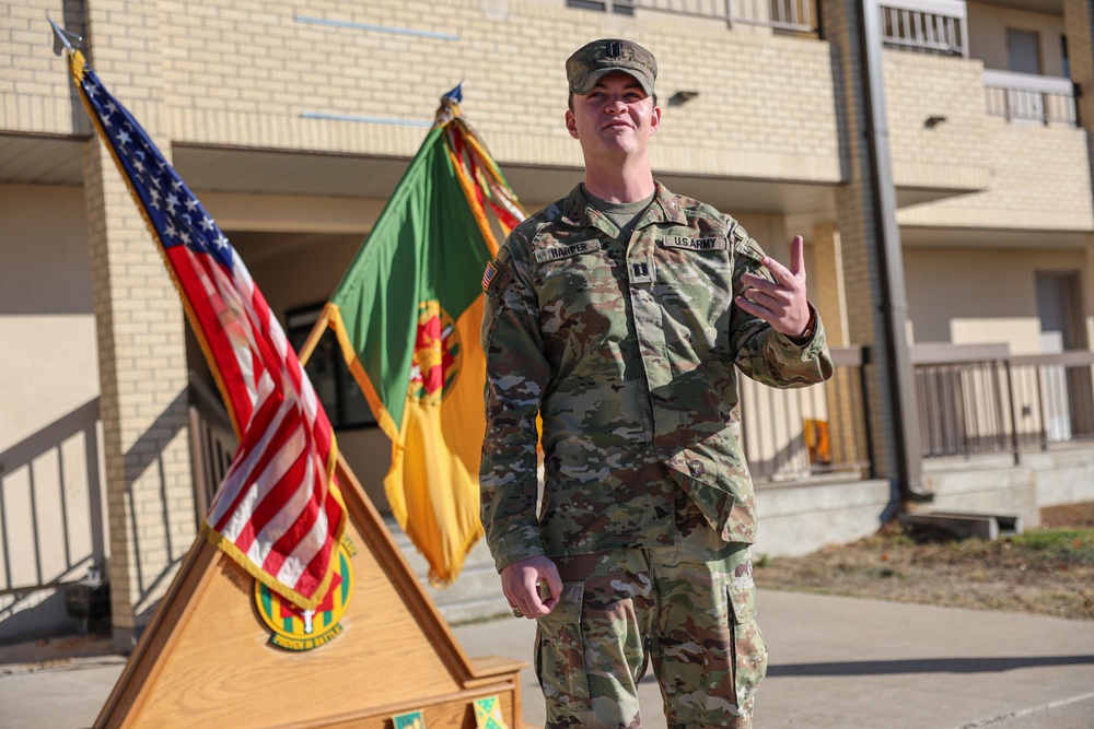 1st Lt. Chris Harper Promotion Ceremony