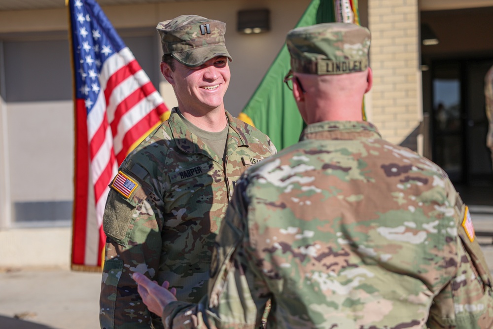 1st Lt. Chris Harper Promotion Ceremony