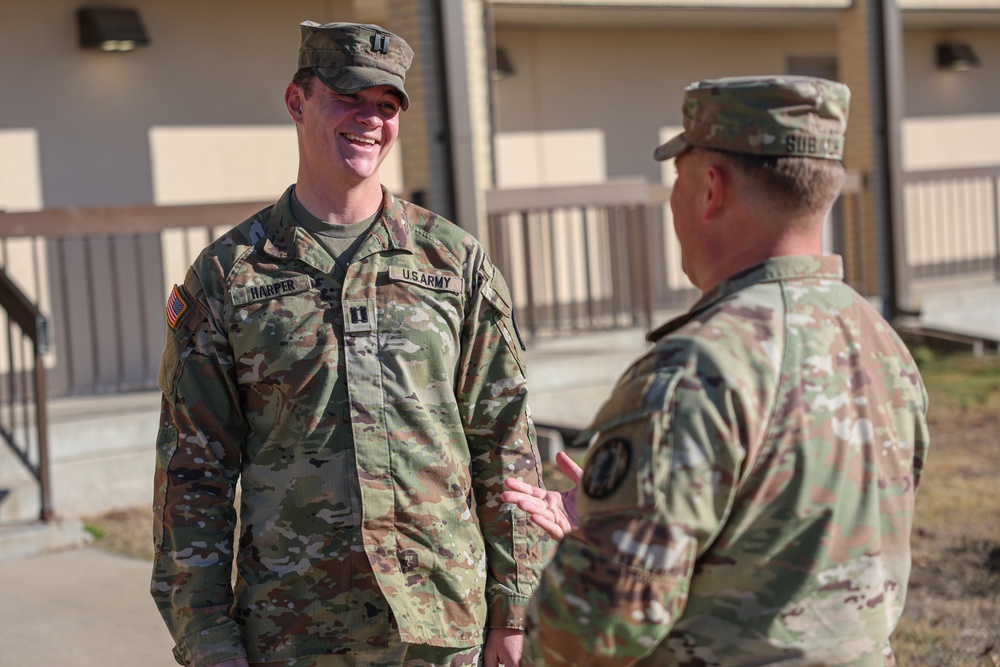 1st Lt. Chris Harper Promotion Ceremony