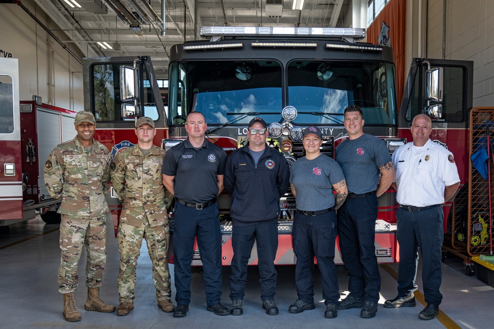 Moody AFB houses Lowndes County firefighters following floods